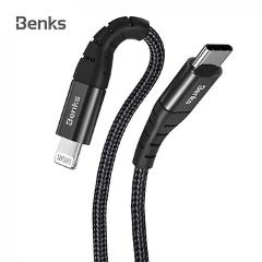 Benks M11 MFi Certified C94 USB C to Lightning Cable PD Fast Charging USB Type C Data Cord For iPhone XS MAX XR X 8Plus MacBook