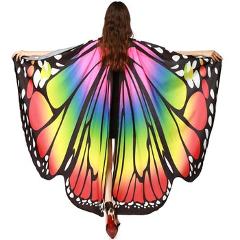 Chamsgend Drop Shipping HOT Women Butterfly Wings Pashmina Shawl Scarf Nymph Pixie Poncho Costume Accessory 70925