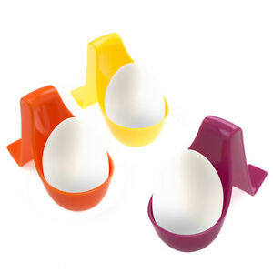 3 Pack Cook & Serve Egg Cups Hook to Saucepan Pot Soft Hard Boiled Cooker Easter