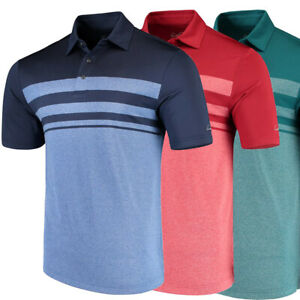 Arnold Palmer Golf Men's Marsh Landing Stripe Polo Shirt