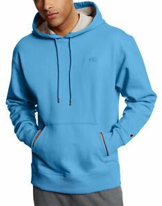 Champion Mens Hoodie Sweatshirt Fleece Powerblend Sweats Pullover Front Pouch