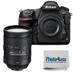 Nikon D850 45.7MP DSLR FX-format Camera + 28-300mm f/3.5-5.6G VR AF-S Lens Kit