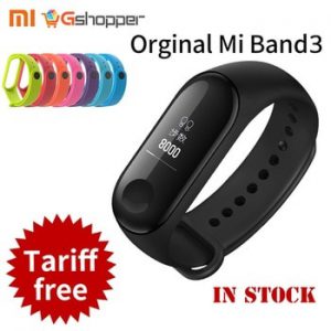 Global Version Original Xiaomi Mi Band 3 Miband 3 Fitness Tracker Heart Rate Monitor 0.78'' OLED Display Touchpad Android IOS