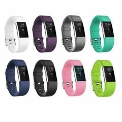 For Fitbit Charge 2 Strap Replacement Silicone Watch Band Fitness Wristband