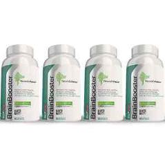 4-Pack NeuroEnhance Brain Supplement Memory Booster Ginkgo Biloba Natural Focus