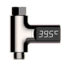 Digital LED Display Water Faucet Cartridges with Thermometer Self-Generating Electricity Water Temperature Monitor For Baby Care