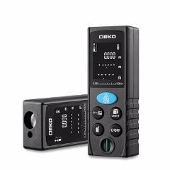 DEKO LRD110 Handheld Laser Distance Meter 40M 60M 80M 100M Mini Laser Rangefinder Laser Tape Range Finder Diastimeter Measure