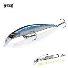 Kingdom Hot Jerkbaits Fishing lures 80mm 9g 105mm 18.6g Silence Sinking Minnow High Quality Hard Baits Good Action Wobblers