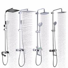 GAPPO bathroom shower faucet set bathtub faucets shower mixer tap Bath Shower tap waterfall shower head mixer torneira