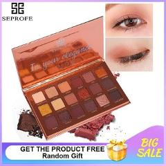 Eyeshadow Palette Makeup Shimmer Matte Nude 18 Colors High Pigmented Neutral Smoky Cosmetic Eye Shadows - Warm Chocolate Color