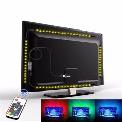 USB LED Strip 5050 RGB Flexible LED Light DC5V RGB Color Changeable TV Background Lighting.