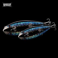 Kingdom Hot Jerkbait Floating Minnow Sea Fishing Lure 125mm 23g High Quality Hard Baits Good Action Wobblers Top water fishing