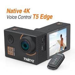 ThiEYE T5 Edge Real 4K Ultra HD Action Camera with Gyro Stabilizer Live Stream action cam Remote Control Underwater Sport Camera