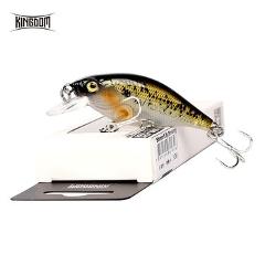 Kingdom Lifelike sinking Minnow Fishing lures 5.5cm 6.5g VMC Hooks Fish Wobbler Tackle Crangkbait Artificial Hard Baits 7501