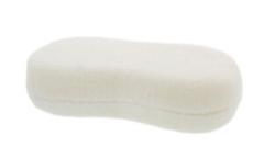 ABN White Long Pile Microfiber Cleaning Sponge for Car Wash and Detailing