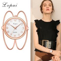 Women Fashion Luxury Watch Bracelet Quartz Dress Watches Rose Gold Small And Exquisite Lvpai Brand Ladies Casual Clock LP353