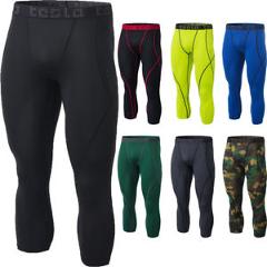 TSLA Tesla MUC18 Cool Dry Baselayer 3/4-Length Compression Pants