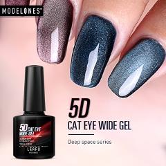 Leafu Modelones 5D Cat Eyes UV Nail Gel Polish Chameleon Magentic Led Gel Nail Varnish Need Magnet Stick Semi Permanent Led Gel