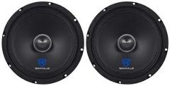 (2) Rockville RXM88 8" 500w 8 Ohm Mid-Range Drivers Speakers