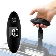 Hoomall 1PC Digital Electronic Luggage Scale LCD Display Travel Handheld Weighing Luggage Scale Weight Balance 100g/40kg 88Lb