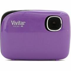 Vivitar 4.1MP Digicam 4X Zoom Digital Camera w/ 1.5" Screen - Purple (V46-PUR)