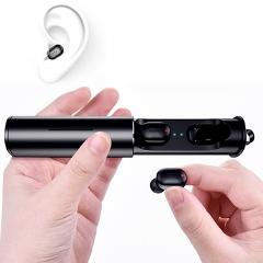 Mini T1 TWS V5.0 Bluetooth Earphone 3D True Wireless Stereo Earbuds With Mic Portable HiFi Deep Bass Sound Cordless Dual Headset