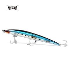 Kingdom 120m 14.5G /143mm21g minnow fishing lure wobbler hard bait fishing tackle VMC hook five colors available model 5333