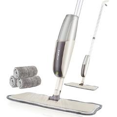 Spray Mop for Hardwood Floors Dust Mop with Microfiber machine washable Pad for a Quick Cleaner with a Refillable Water Bottle