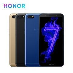 Global Firmware Honor 7S 7 Play Phone 5.45" Fullview MT6739 Quad Core Android 8.1 13MP/5MP Dual Camera 3020mAh Face ID Phone