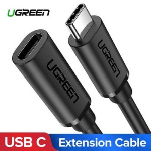 Ugreen USB C Extension Cable Type C Extender Cord USB-C Thunderbolt 3 for MacBook Pro Nintend Switch USB 3.1 USB Extension Cable