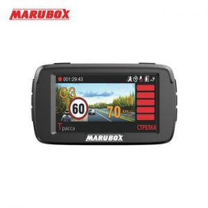 Marubox M600R car dvr radar detector gps 3 in 1 HD1296P 170 Degree Angle Russian Language Video Recorder logger free shipping