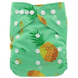 Washable Diapers Couches Lavables  2016 Baby Diaper Cover Wrap Cartoon Print Baby Nappy Changing Reusable Baby Cloth Diapers