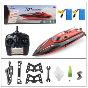 RC Boat H101 2.4GHz 30km/hour High Speed 180 degree flip with Servo Remote Control boat toys for children xmas gifts for kids