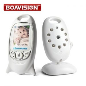 VB601 2.4Ghz Video Baby Monitors Wireless 2.0 Inch LCD Screen 2 Way Talk IR Night Vision Temperature Security Camera 8 Lullabies