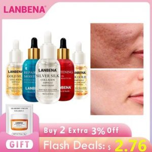 LANBENA Ampoule Skin Serum Essential Oil Hyaluronic Acid Face Cream Whitening Firming Moisturizing Nourishing Collagen Skin Care