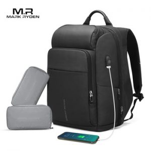 Mark Ryden Men Backpack Multifunction USB Charging 17 Inch Laptop Bag Large Capacity Waterproof Travel Bags For Men