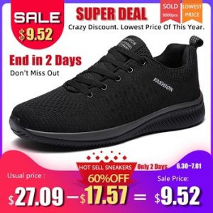 New Mesh Men Casual Shoes Lac-up Men Shoes Lightweight Comfortable Breathable Walking Sneakers Zapatillas Hombre