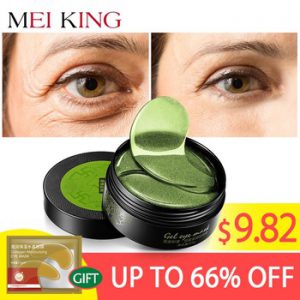 MEIKING Collagen gel Eye Mask Anti-Puffiness Anti-Aging Hyaluronic Acid Moisturizing Remover Dark Circles Eye Patches 60pc