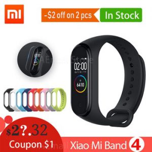 2019 Global Version Xiaomi Mi Band 4 Smart Miband 4 Bracelet Heart Rate Fitness 135mAh Color Screen Music Controls Bluetooth 5.0