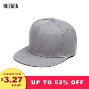 Brand NUZADA Hats Men Women Baseball Caps Snapback Solid Colors Cotton Bone European Style Classic Fashion Trend