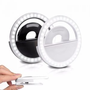 2019 Selfie Ring Light USB Charge Selfie Portable Flash Led Camera Phone Photography Ring Light Enhancing Photography for iPhone