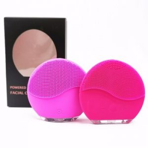 New Electric Facial Cleansing Brush Silicone Sonic Vibration Mini Cleaner Deep Pore Cleaning Skin Massage face brush cleansing