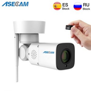 New HD Wifi 1080P IP Camera IMX323 Outdoor PTZ Wireless Surveillance Auto Zoom Lens Varifocal P2P CCTV Security Audio Microphone