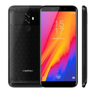 HOMTOM S99 Face ID 6200mAh 4GB 64GB Smartphone 5.5-Inch Bezel-less 21+2MP Dual Rear Cameras Android 8.0 Fingerprint Mobile Phone