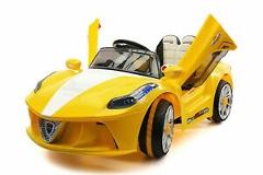 Spider GT Kids 12V Ride-On Car With Parent R/C MP3 Led Lights