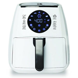 Kalorik White Digital Air Fryer with Dual Layer Rack FT 42174 W