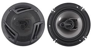 Pair Rockville RV6.3A 6.5" 3-Way Car Speakers 750 Watts/140 Watts RMS CEA Rated