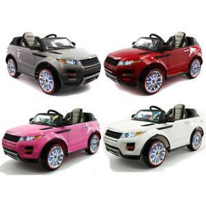 Rover Style 12V Kids Ride-On Car With Parent R/C MP3 Led Lights - All Colors