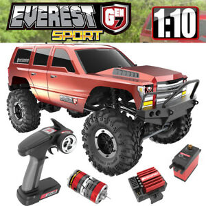 Redcat Racing 1/10 Everest Gen7 Sport Brushed Rock Crawler RTR Orange Truck