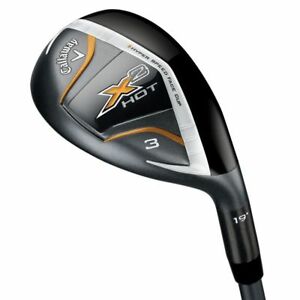 LEFT HANDED CALLAWAY X2 HOT 3 HYBRID GRAPHITE REGULAR